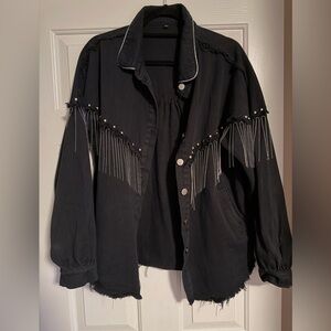 Black Denim Jacket